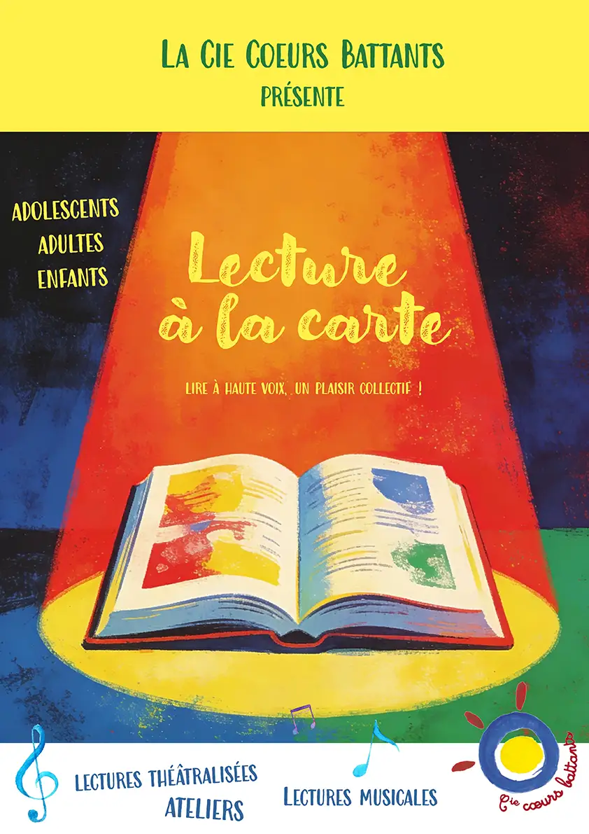 Affiche Lecture à la carte